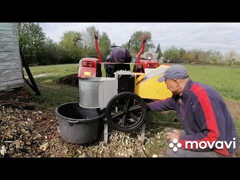 Видео: Тест измельчителя веток с новым маховиком