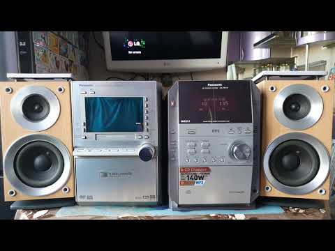 Видео: Сравнение усилителей микросистем Panasonic PM91 и PM19.№646
