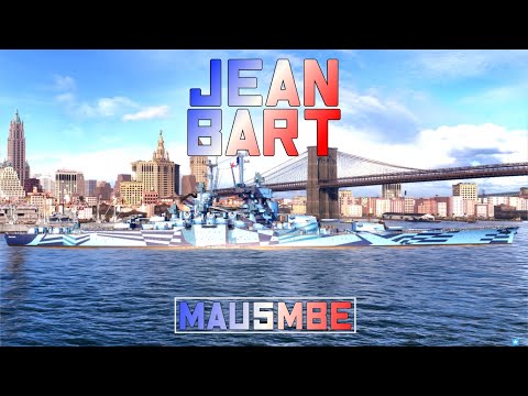 Видео: JEAN BART #1 ● ЛИНКОР IX ФРАНЦИЯ | СТРОЮ ВМБ | WORLD OF WARSHIPS #worldofwarships #wows