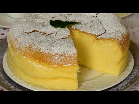 Видео: Японский «Хлопковый чизкейк»