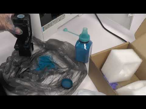 Видео: Бесконечно заправляемы картридж TK-5230, TK-5240, TK-5220. Набор СамМастер.