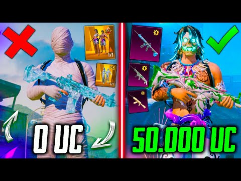 Видео: 🤑 БОЛЬШАЯ ПРОКАЧКА АККАУНТА на 50000 UC В PUBG MOBILE! ВЫБИЛ ЗОЛОТО и ПРОКАЧАЛ СКИН В ПУБГ МОБАЙЛ!