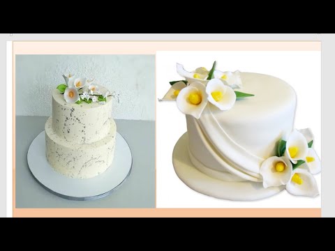 Видео: Шикарный Декор!!! Каллы из Мастики от Юлии Бугимбаевой🤩Callas from Mastic