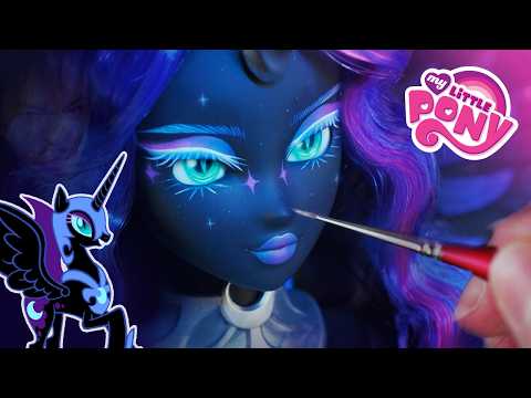 Видео: Мы создали Найтмер Мун! Или Принцессу Луну? MY LITTLE PONY REDESIGN Хэллоуинская коллаборация 2025 🌙