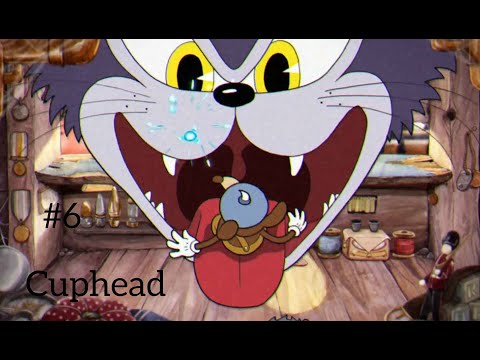 Видео: коты едят собак-cuphead