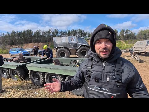 Видео: Полевые испытания вездехода АГ-23!
