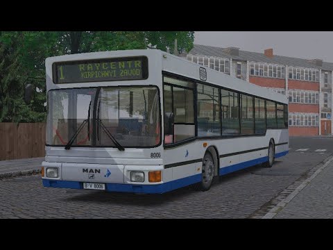 Видео: Omsi 2 MAN NL 202 | Деревенька.