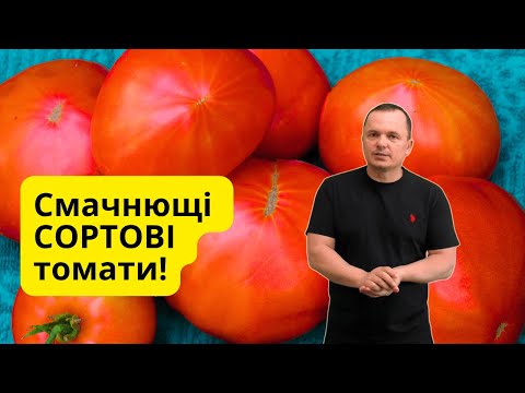 Видео: Дуже смачні СОРТОВІ високорослі томати з тих, що варто спробувати виростити!