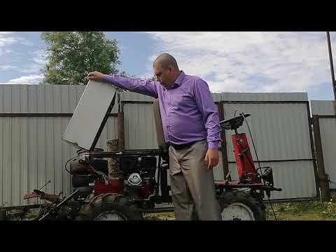 Видео: Штенли 1900 с передним адаптером