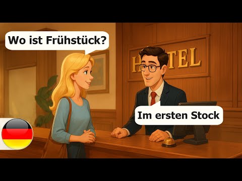 Видео: 10 ежедневных диалогов на немецком языке для начинающих | Легкие немецкие диалоги (A1-A2)