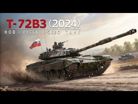 Видео: "🚨T-72B3 (2024) – Новый Русский Боевой Танк, Который Изменит Поле Боя!🇷🇺"