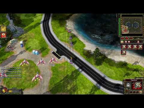Видео: Red Alert 3 против пяти средних ботов.