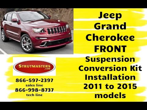 Видео: Комплект для установки передней подвески Jeep Grand Cherokee — модели 2011–2015 годов