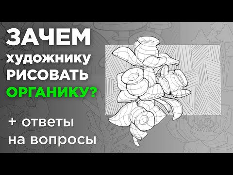 Видео: Зачем художнику рисовать органику? Как учиться рисовать?