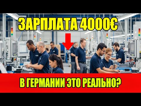 Видео: ШОК-ОБЗОР ЗАРПЛАТ В ГЕРМАНИИ 2025: От МИНИМУМА до 4000€! Уборщик, Строитель, IT-специалист