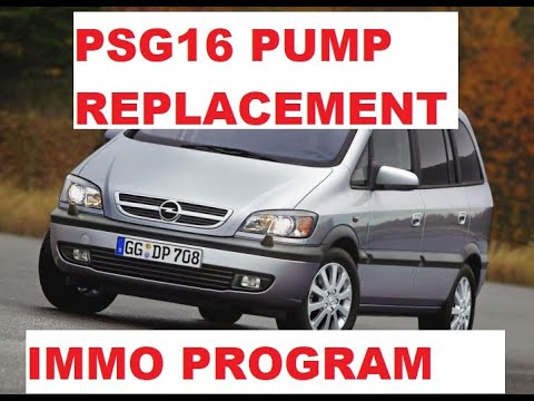 Видео: Opel Zafira A 2.2 PSG16 ECU programming EGR off адаптация иммобилайзер
