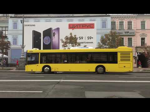 Видео: Автобус 114А.Залізничний вокзал "Центральний"-Вул.Радунська.Весь маршрут