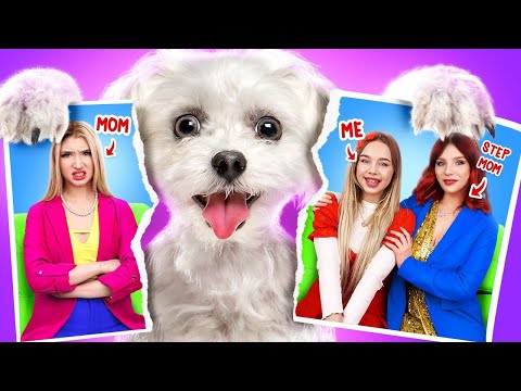 Видео: Мама vs Мачеха! Моя Собака Разрушила Мою Семью