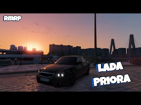 Видео: Чёрная пантера! Купил разбитую Lada Priora! RMRP - Криминальная Москва!