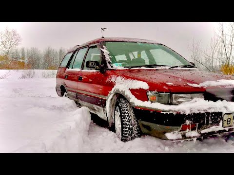 Видео: Бессмертный японец! Toyota Carib, часть вторая (небольшой обзор и немного бездорожья)