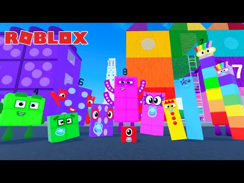 Видео: САМЫЕ СМЕШНЫЕ МОМЕНТЫ - Часть 2 | Город Numberblock | Roblox