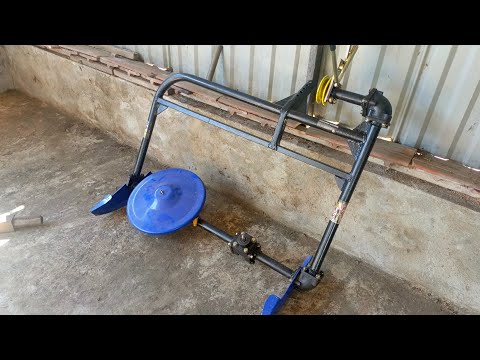 Видео: Роторна коса до мотоблока.Модернізація