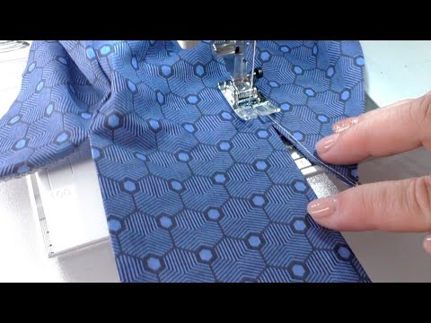 Видео: 💡 На автопилоте шью Идеальная мужская бандана.  Bandana free pattern