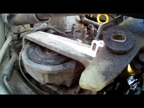 Видео: как восстановить подушку двигателя how to recover a pillow of the engine