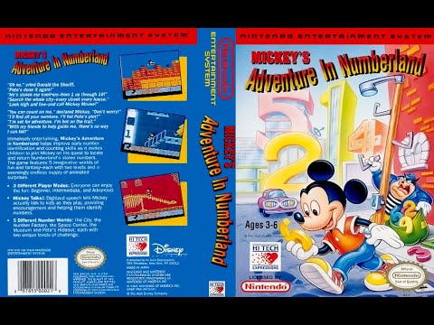 Видео: Mickey's Adventures in Numberland | #NES #DENDY #ПРОХОЖДЕНИЕ #ИГРА #СТРИМ 1994