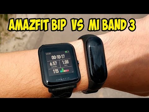 Видео: Xiaomi Mi Band 3 VS AmazFit Bip. Чем отличаются и что лучше купить?