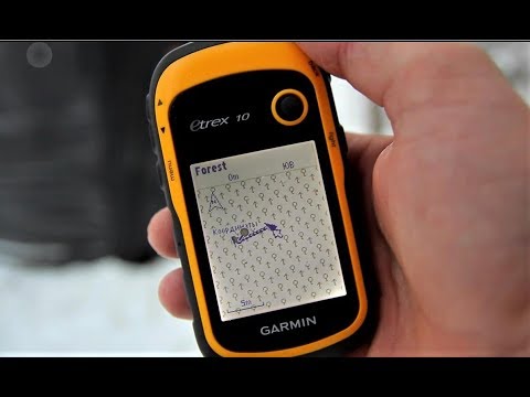 Видео: навигатор GARMIN etrex 10 /нелепый обзор )