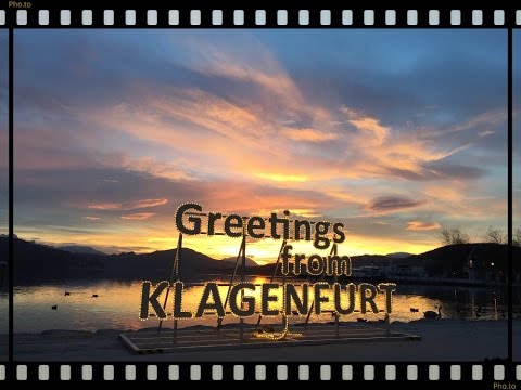 Видео: Австрия  Каринтия Клагенфурт Klagenfurt достопримечательности