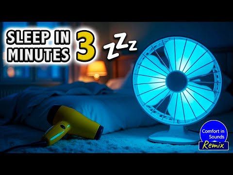 Видео: Ультра-расслабляющий белый шум для глубокого расслабления | Звуки фена и кондиционера для сна