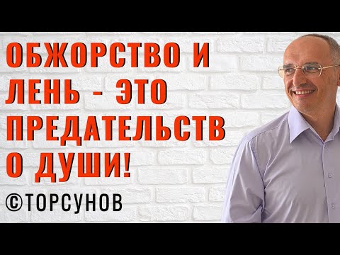 Видео: Обжорство и лень - это предательство Души! Торсунов лекции