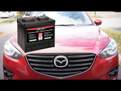 Видео: Замена аккумулятора Mazda CX 5