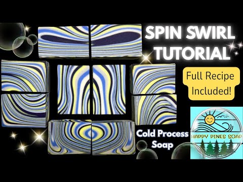 Видео: Это мыло «Вращение вихрем» гипнотизирует! Смотрите, как происходит волшебство! (РЕЦЕПТ ВКЛЮЧЕН!!)