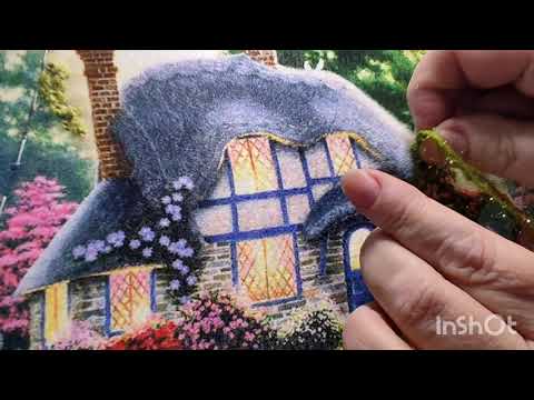Видео: МК       Вышиваем " Домик" вместе!   ,     1   часть.       19 декабря 2022 г.