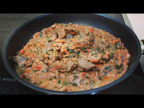 Видео: Как приготовить гуляш из говядины на сковороде