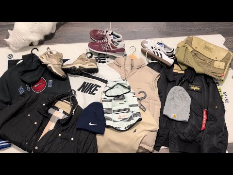 Видео: Чил видос,секонды.Взял Nike ACG,Carhartt,Gucci,Burberry,Diesel,New Balance,Alpha #секондхенд