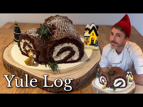 Видео: Лучший рецепт рождественского йольского полена | Рождественское полено