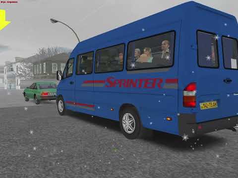 Видео: шашки на автобусе превернулься на спринтере