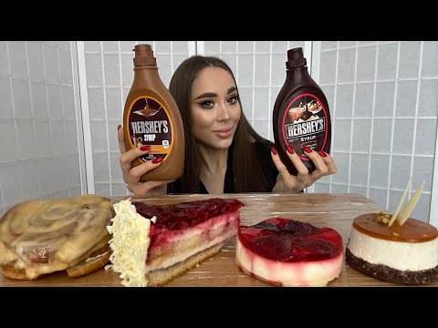 Видео: Сладкий мукбанг🌟 ЧИЗКЕЙКИ и не только🍰/Прожгли дизайнерскую сумку🥲/Назойливые мужики🤢