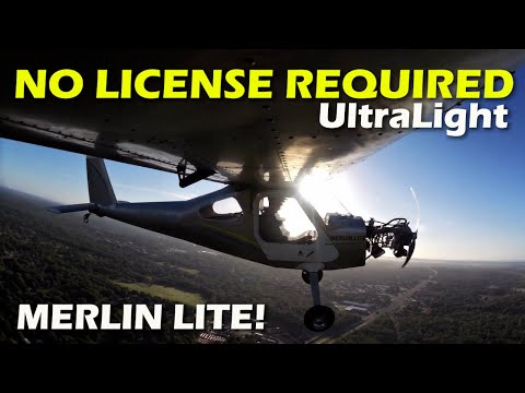 Видео: Merlin Lite Часть 103 Легальный цельнометаллический сверхлегкий самолет Доступный самолет