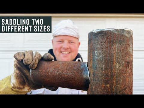 Видео: Трубные опоры (как установить маленькие рельсы на большой столб)