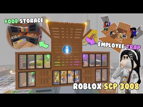 Видео: Двухместное укрытие с ловушкой для сотрудников | Постройка лаборатории в Roblox SCP 3008