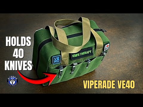 Видео: Новый нож Viperade VE40 и подсумок для EDC-снаряжения — это нечто новое