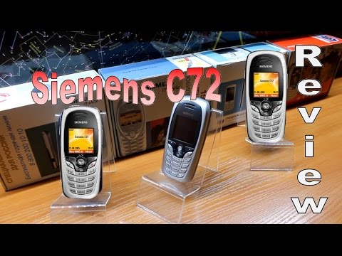 Видео: Телефон Siemens C72. Ретро мобильный сименс!