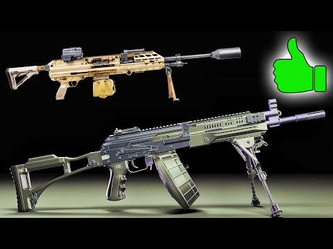 Видео: 5 самых ПЕРСПЕКТИВНЫХ ПУЛЕМЁТОВ мира ⭐ РПК-16, РПЛ-20 или MG 338 ? Что круче ?