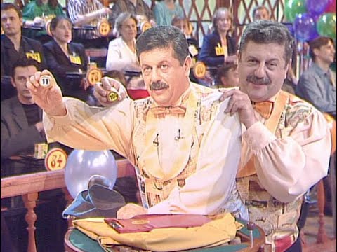 Видео: 200-й тираж Русского лото 9 августа 1998 года. В гостях Федор Черенков и Алена Апина