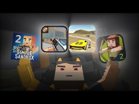 Видео: Я поиграл во все (ПОЧТИ) игры разработчиков Simple Sandbox 2...